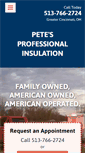 Mobile Screenshot of insulationspecialistcincy.com